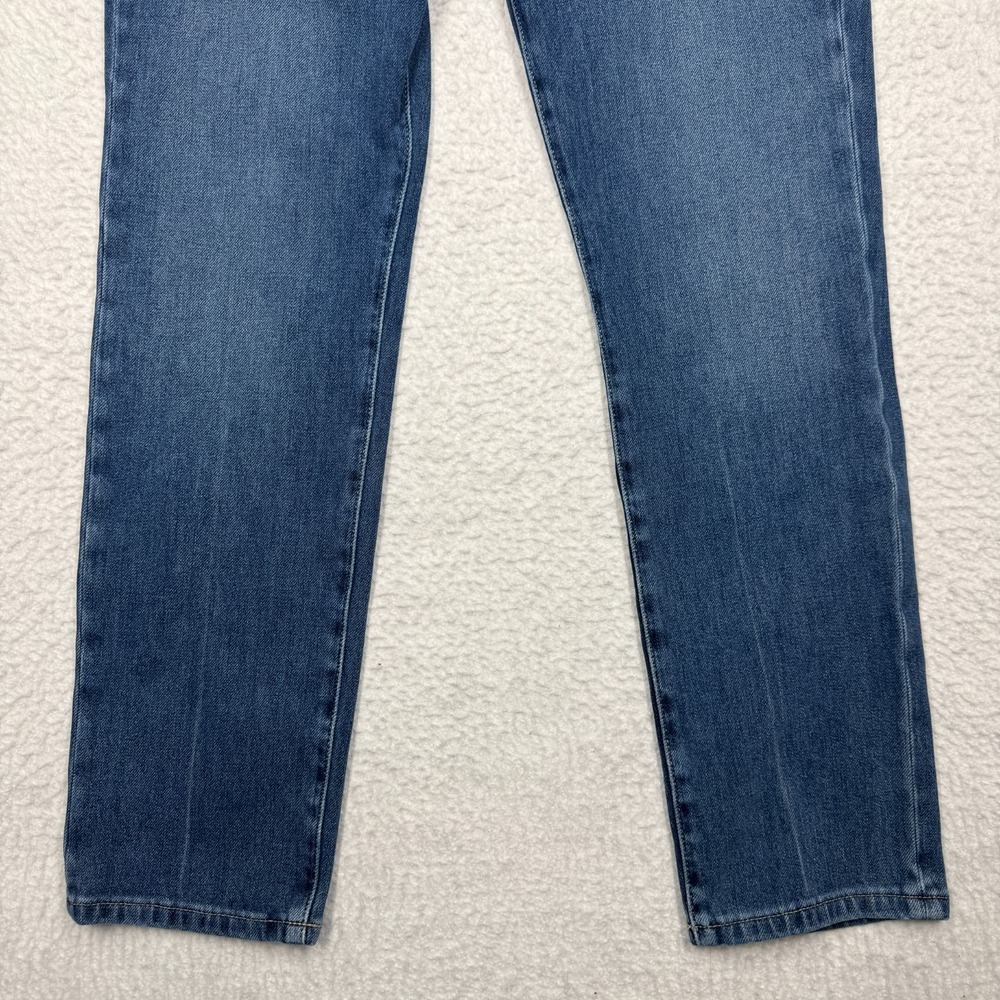 Banana Republic High Rise Slim Stretch Blue Denim Pants Women's 30x27 - Picture 3 of 12